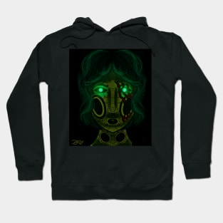 Robot girl mecha Hoodie